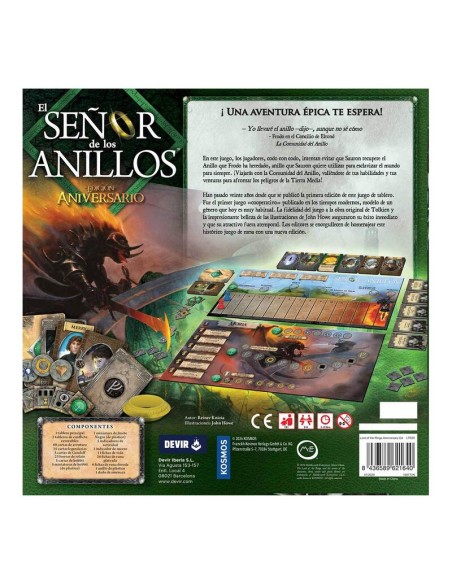 EL SEÑOR DE LOS ANILLOS - Edición 20 aniversario de Devir
