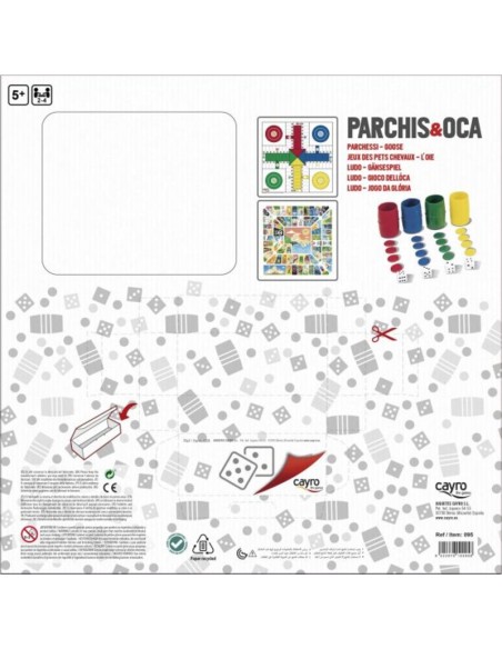 PARCHIS-OCA MADERA  de Cayro.