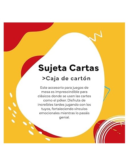 SUJETA CARTAS de Cayro