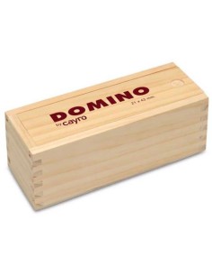 Dominó Metacrilato Caja Madera de Cayro.