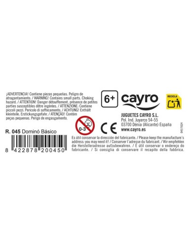 DOMINO BASICO de Cayro.
