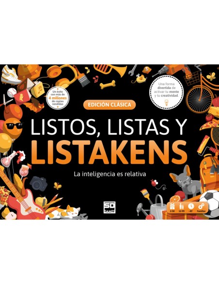 LISTOS, LISTAS Y LISTAKENS: edición clásica de Sd Games.