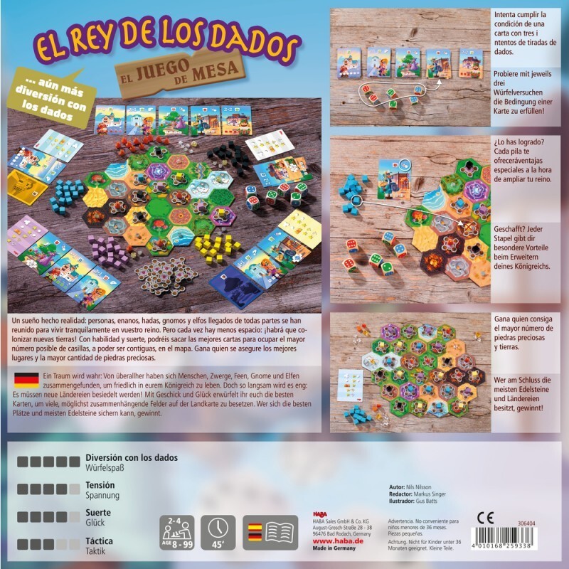EL REY DE LOS DADOS - JUEGO DE MESA