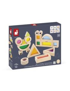 Bloques Translucidos - Sensorial de Janod.