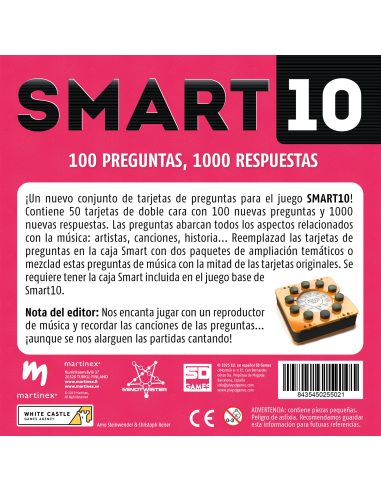 Smart 10: Música