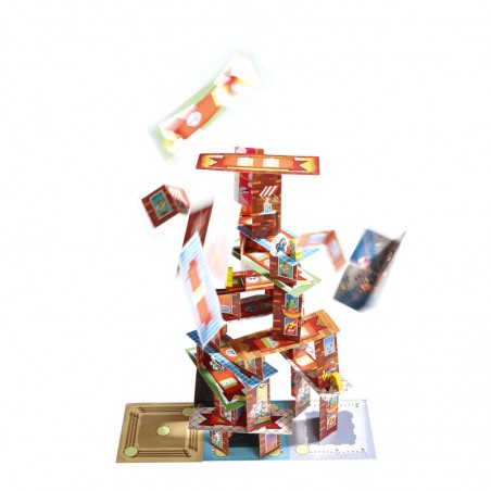 Rhino Hero Super Battle es un juego de habilidad editado por HABA