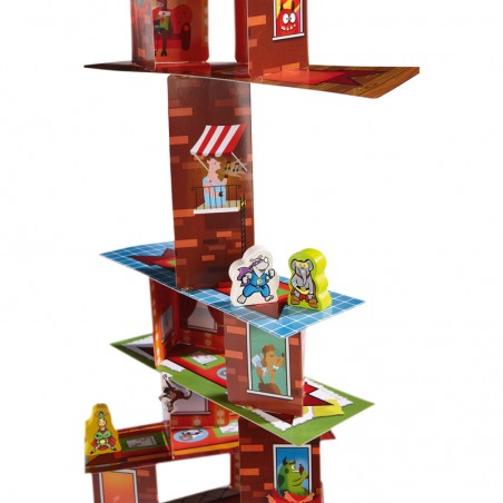 Rhino Hero Super Battle es un juego de habilidad editado por HABA