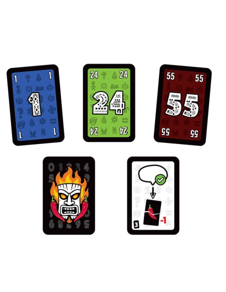 Pii Pili juego de cartas.