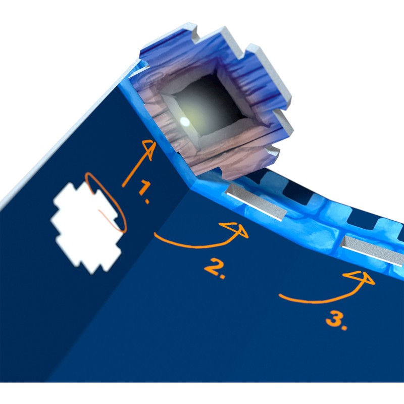 Un juego de colocación de trabajadores para niños a partir de 5 años. Editado por HABA