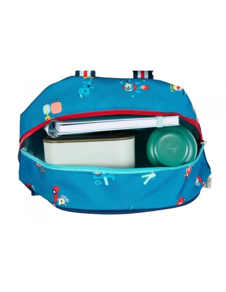 En el Camino mochila de pet reciclado de Lilliputiens.