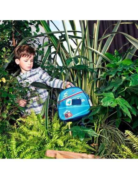 En el Camino mochila de pet reciclado de Lilliputiens.