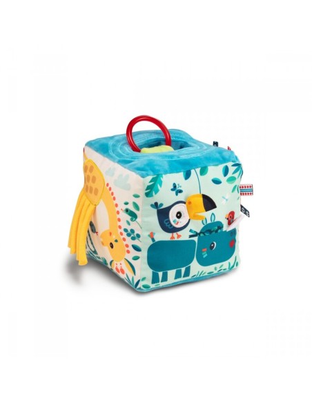 Cubo de actividades con sonido Jungla.