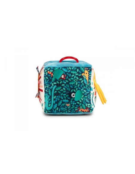 Cubo de actividades con sonido Jungla.