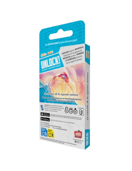 UNLOCK! MINIAVENTURAS LA CANCION DE LA ESPUMA MARINA