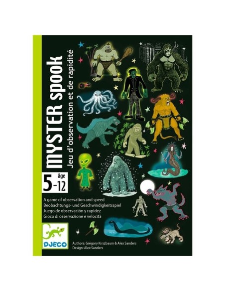 CARTAS MYSTER SPOOK de Djeco.
