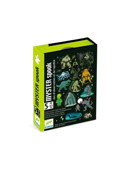 Cartas Myster Spook de Djeco.