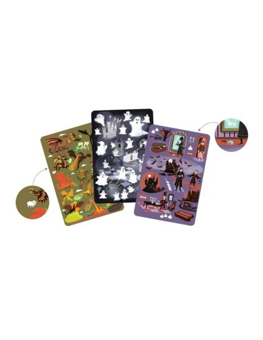 Cartas Myster Spook de Djeco.