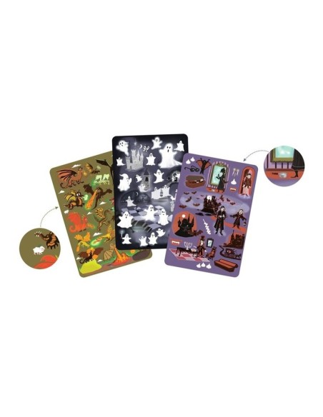 Cartas Myster Spook de Djeco.