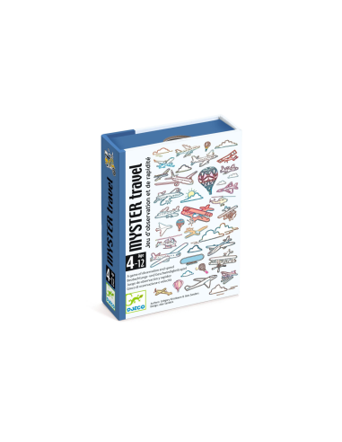 Cartas Myster Travel de Djeco.