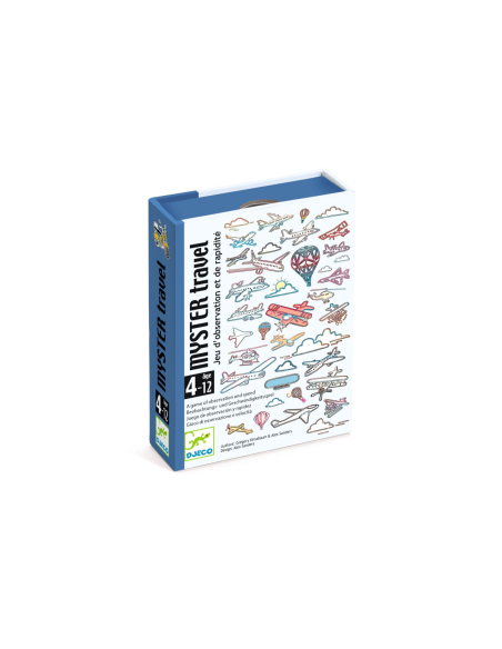 Cartas Myster Travel de Djeco.