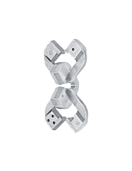 Mini Huzzle Cast Chain (plateado)