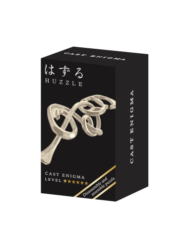 Mini Huzzle Enigma (plateado)