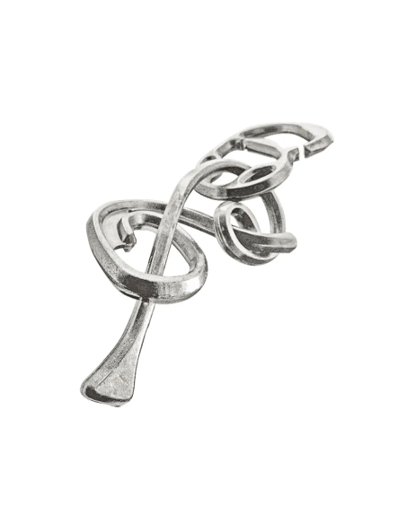 Mini Huzzle Enigma (plateado)