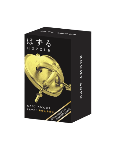 Mini Huzzle Cast Amour (dorado)
